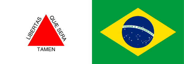 Bandeira Minas Brasil